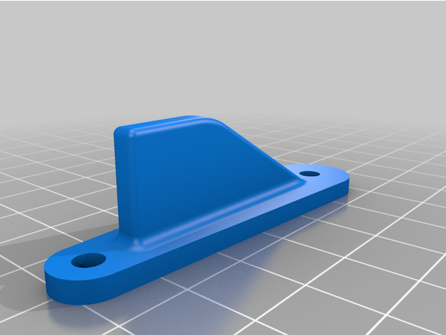 rc plane tail wheel assemblies skids skid 3D print model - Mito3D