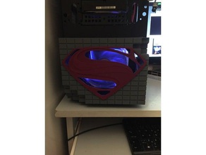 Süpermen 3d print model - Mito3D