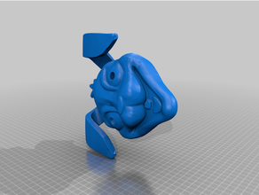 vanny máscara fnaf vr jogos quis ajudar parede de decorticação montagem na 3d print model - Mito3D