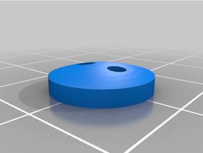bottone il pulsante vestito i fori di sostituzione 3d print model - Mito3D