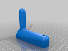 hand crank handle dc motors 3d print model - Mito3D