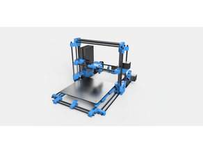 reprap kocet r1 L'imprimante 3d classique des tiges filetées 3d print model - Mito3D