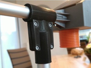 t-conector de tubo - t-rohr verbinder 3d print model - Mito3D