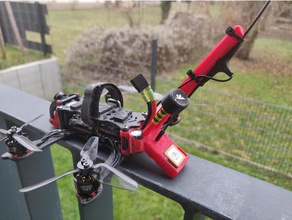 iflight ıh3 longrange kuyruk drotek dp0401 matek sam-m8q kap kondansatör drone gerçek gps iflightih3 ölümsüz t quadcopter tbs 3d print model - Mito3D