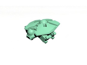 alternativa espacio cibernético muertos vivientes escarabajo 28mm 40k en miniatura de necron warhammer 3d print model - Mito3D