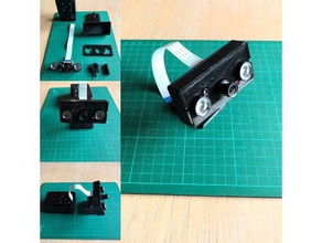 raspberry pi night vision camera case 3d print model - Mito3D