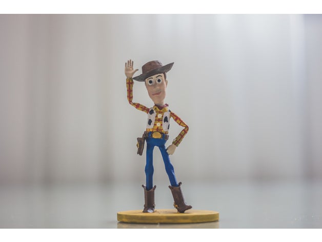woddy toy stoy historia de juguete toystory madera woody 3D print model - Mito3D