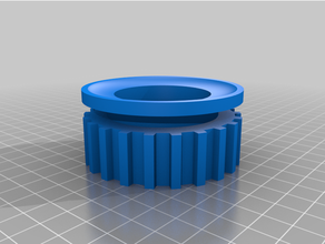 dolphin s100 replacement wheels 3d print model - Mito3D