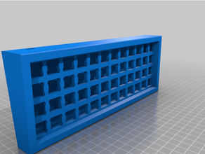 planck açısı klavye 3d print model - Mito3D