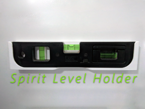 spirit level holder 3d print model - Mito3D