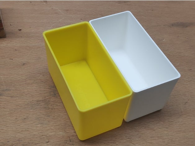 l-boxx b3 2x1 compatible insert bosch sortimo container 102 parts small storage 3D print model - Mito3D