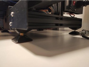 ender 3 spring stand damper feed 3d print model - Mito3D