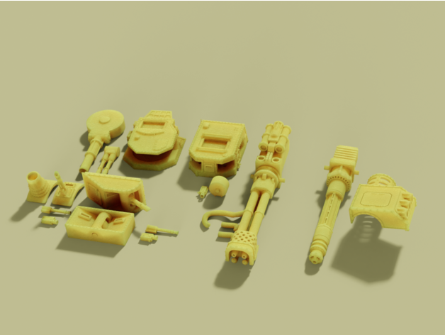 sigilate Panzer-Waffen 3D print model - Mito3D