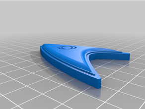 bilim rozet pike Flinders memur 3d print model - Mito3D