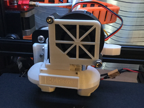 bullseye 5015 4010 montagem de ventilador 3d print model - Mito3D