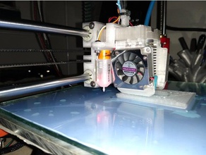 toolson p3steel mk2 bltouch monte nivelar automáticamente la sonda de montaje extrusor prusa i3 z-sonda z 3d print model - Mito3D