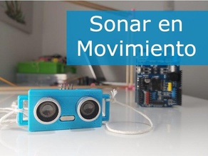 5 sonar ultrasonico arduino - mblock hc sr 04 l298p motor sensörü 3d print model - Mito3D