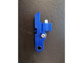 geeetech extruder lever reinforced 3d print model - Mito3D
