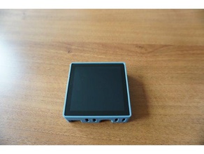 hyperpixel 4 square raspberry pi 3 a+ case 3d print model - Mito3D