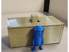 dollar-Schein-Inhaber bill box dollar Halter storage 3d print model - Mito3D