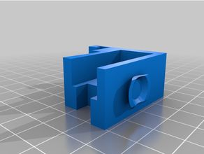 levolor torsion de style jupe clip clips stores verticaux 3d print model - Mito3D