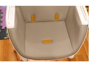 kinderkraft fini chaise haute ceinture de trous bougies 3d print model - Mito3D