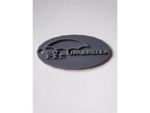 paraguas llavero 3d print model - Mito3D