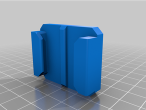gopro snap mount 3d print model - Mito3D