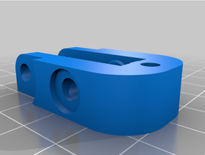 anet a2 x-axis trucks belt tensioner 3d print model - Mito3D