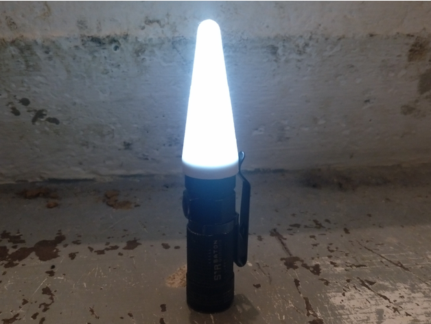 lampe diffuseur personnalisable customizer la de poche 3D print model - Mito3D