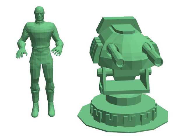 la hidra de torreta 40mm crisis protocolo makerbotdigitizer marvel maravilla comics del universo mcp 3D print model - Mito3D