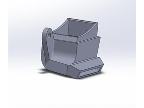 creality cr-10 pro fan kanalı soğutma fanı cr-pro 10 hotend 3d print model - Mito3D