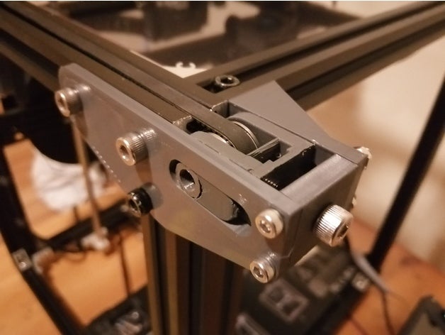 ender 5 - belt tensioner y-axis 3d printer parts holder crealty ender5 y axis 3D print model - Mito3D