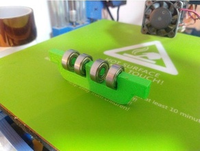 filament-Halter filament spool holder 3d print model - Mito3D