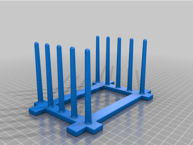 anpassbare Deckel-organizer 3D print model - Mito3D