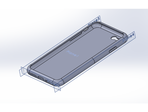 iphone 8 case tpu Fall Handy Handy-Fall ender3 flex iphone8 3d print model - Mito3D