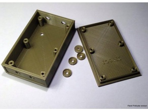 qrp pixie 4 transceptor caso exclusivo de la versión radioafición transceiver telegrafía 3d print model - Mito3D