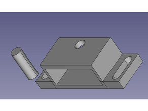 magnet zu fangen clip magnetischen schaudern 3d print model - Mito3D