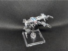 heavy starfury 1 270 babylon5 babylon 5 earth force fighter sci-fi scifi spaceship toy tv show x-wing game 3d print model - Mito3D