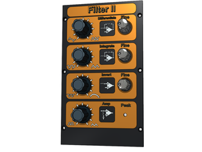 sintetizzatore modulo di filtro a pannello synth modulare musica strumento musicale manopole unità 3d print model - Mito3D