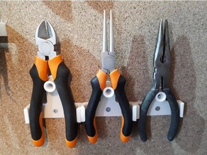 stable pliers without spring support - pince sans ressort holder 3d print model - Mito3D