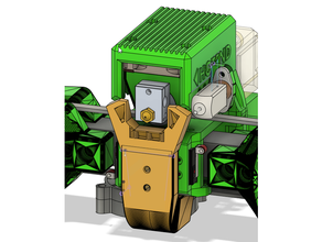 CAD remix - çok hoş bir özellik fanduct v6 soğutucu kanatları + Kalkan 3d print model - Mito3D