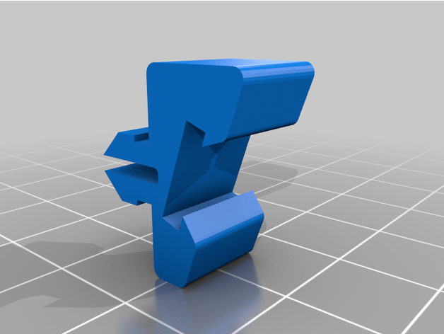 bigger led clip 2020 3D print model - Mito3D