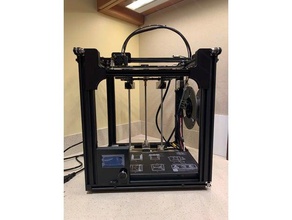 creality ender 5 screen relocation w power switch display upgrades lcd 3d print model - Mito3D