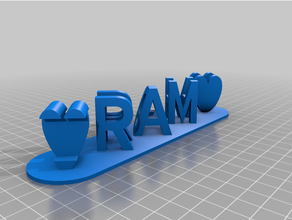 ram indhu customized 3d print model - Mito3D