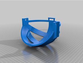 oculus quest headstrap 3d print model - Mito3D
