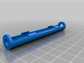 2 aaa battery holder 3d print model - Mito3D
