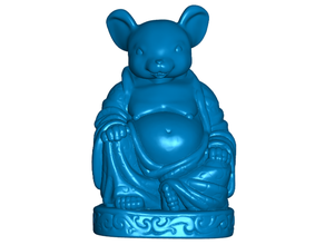 mouse buddha animal collection 3d print model - Mito3D