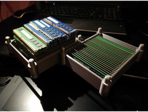 dımm depolama şimdi kapak plaka bilgisayar aksesuarları ddr ddr2 gider ddr4 geek bellek modül modüller küçük parçalar tercümesi kutusu kutuları kap saklama kabı 3d print model - Mito3D