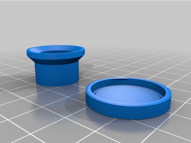 dji fpv air-Einheit lens protector-Kappe fpv-system 3D print model - Mito3D